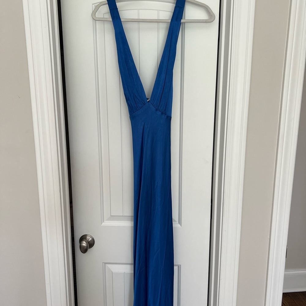 Shona Joy Royal Blue Midi Dress